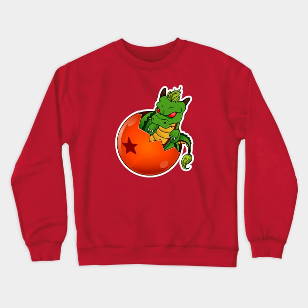 Baby Dragon Crewneck Sweatshirt by Anrego